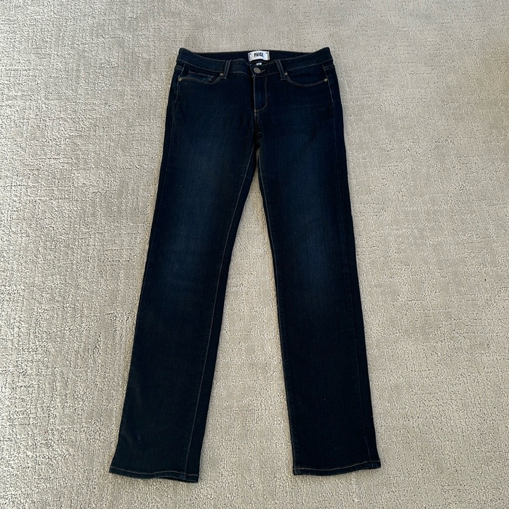 Women’s Paige Jeans, dark blue, size 27